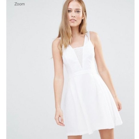 BCBGeneration White Dress - Picture 1 of 8